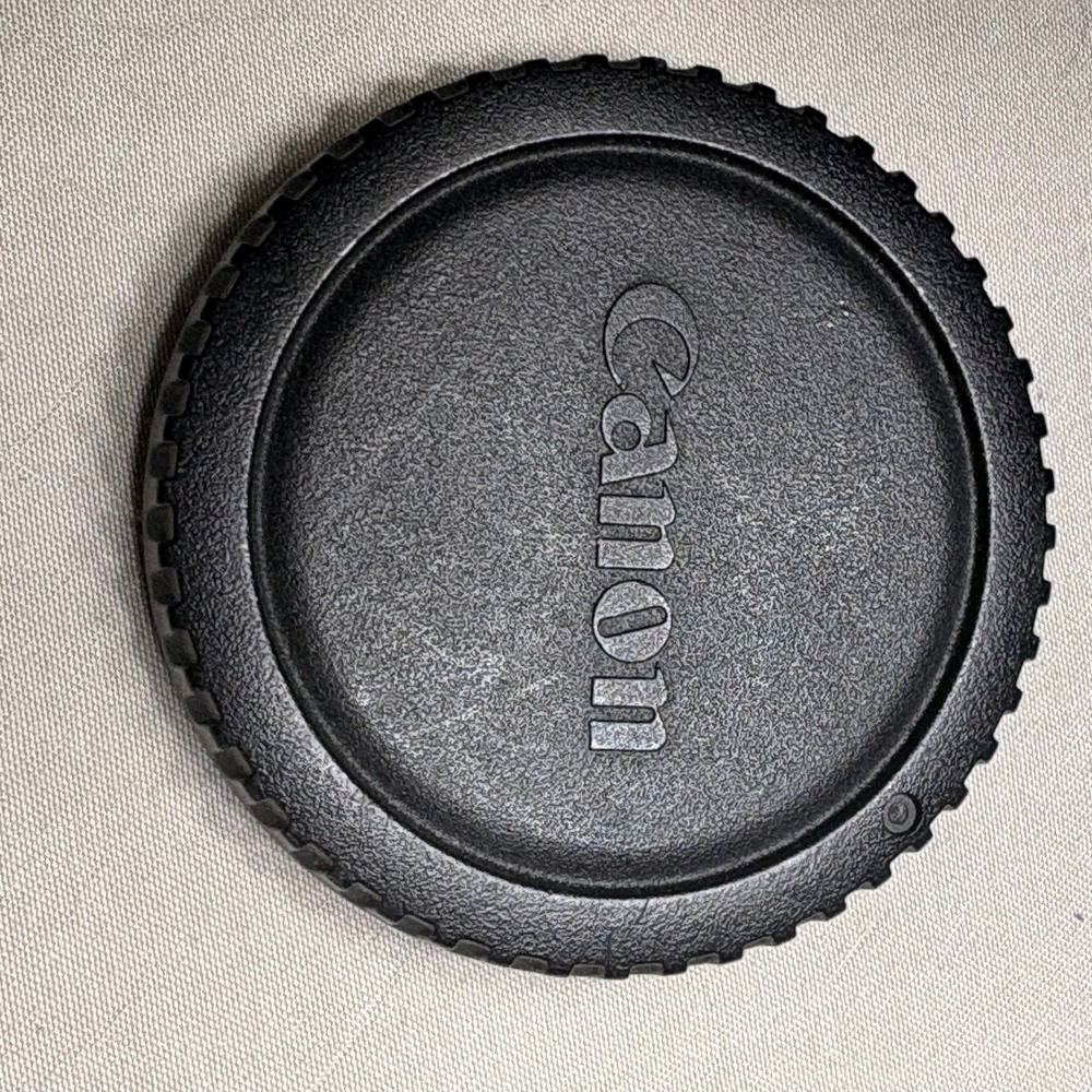 Canon Rear Lens Cap for EF EF-S‎ Mount Lenses Made in Japan Black Dust Cover